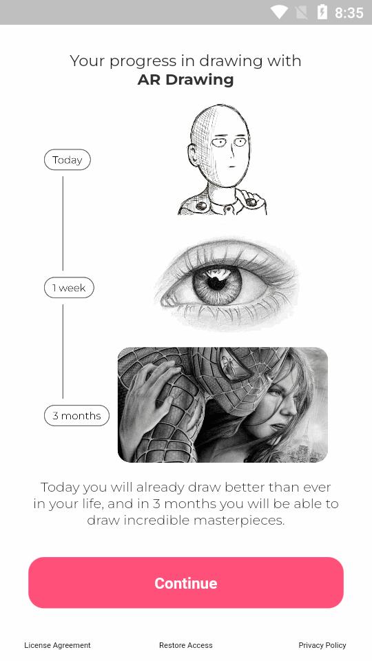 AR涂鸦(AR Drawing)v4.9.12 安卓解锁版 v4.0.4