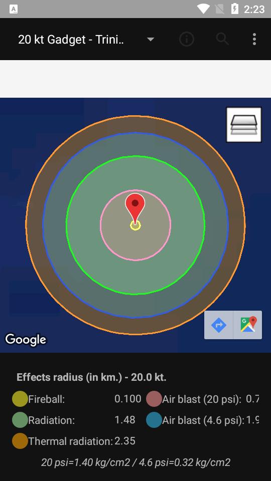 核爆计算模拟器(NukeBlast)v1.6.1 安卓手机最新版