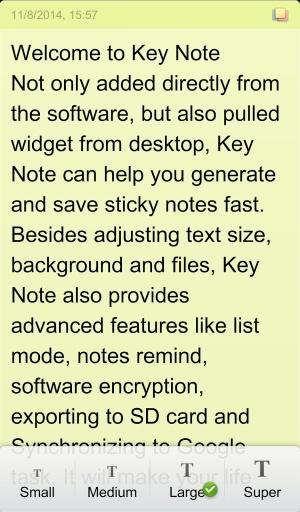 keynotes