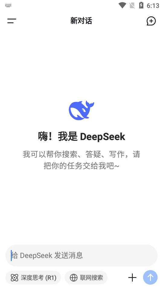 DeepSeek满血版R1最新版V1.3.3 官方正版 v6.0.3