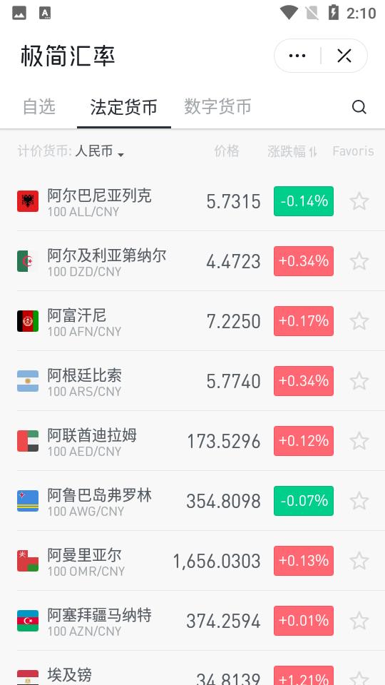 极简汇率V5.7.19 手机最新版 v6.5.3