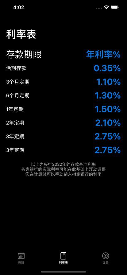 存款计算器2023