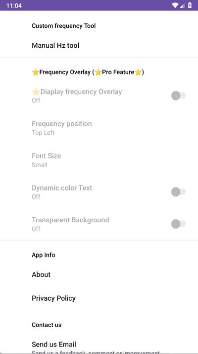 屏幕刷新率修改器(Screen Refresh Rate Tool)1.29 安卓版 v6.5.2