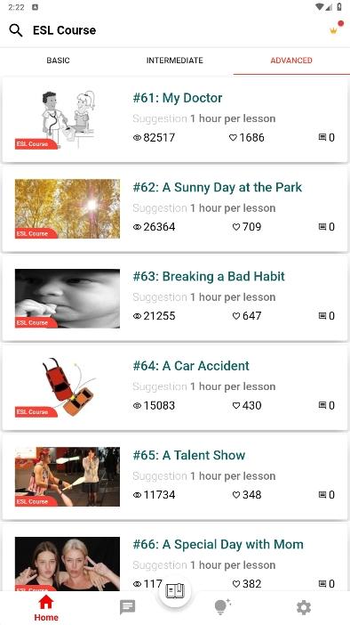 ESL Course英语软件v1.36 安卓版 v5.1.1