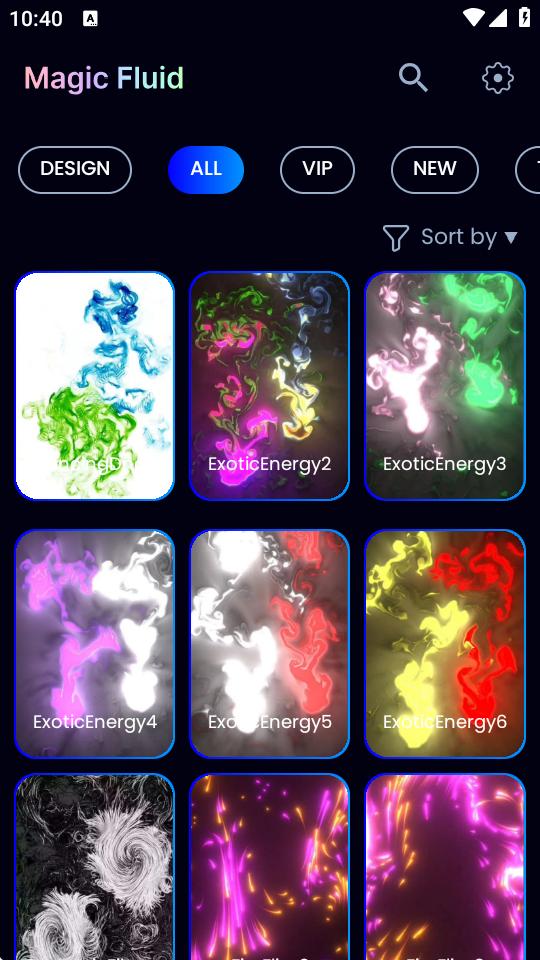 Magic Fluid自定义流体动态屏保软件3.9 安卓免费版 v5.5.1