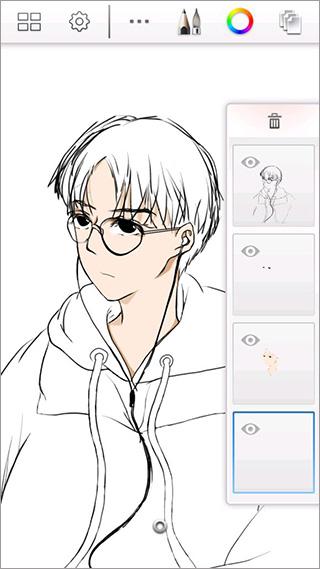 sketchbook软件上色教程