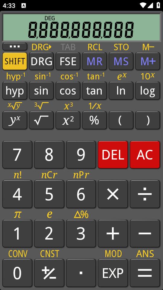 万能科学计算器(RealCalc)3.1.0 最新版 v5.0.1