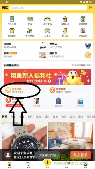 闲鱼二手交易平台