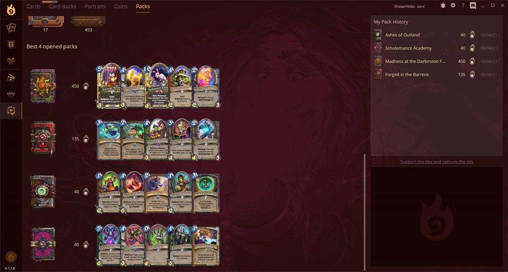 炉石传说记牌器最新版 v6.3.2