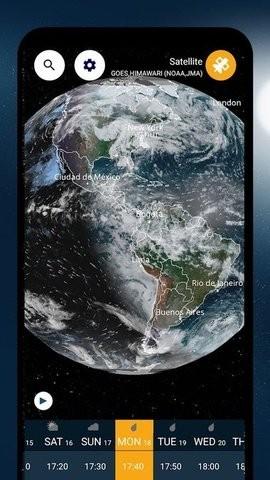 风雨气温图