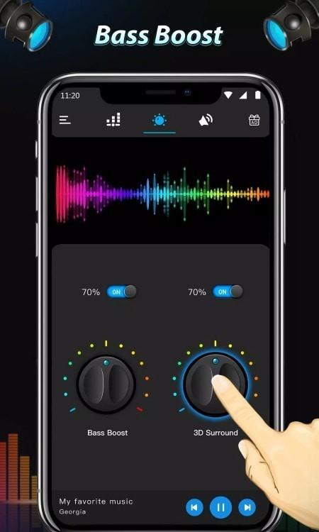 低音助推器和声音增强器
