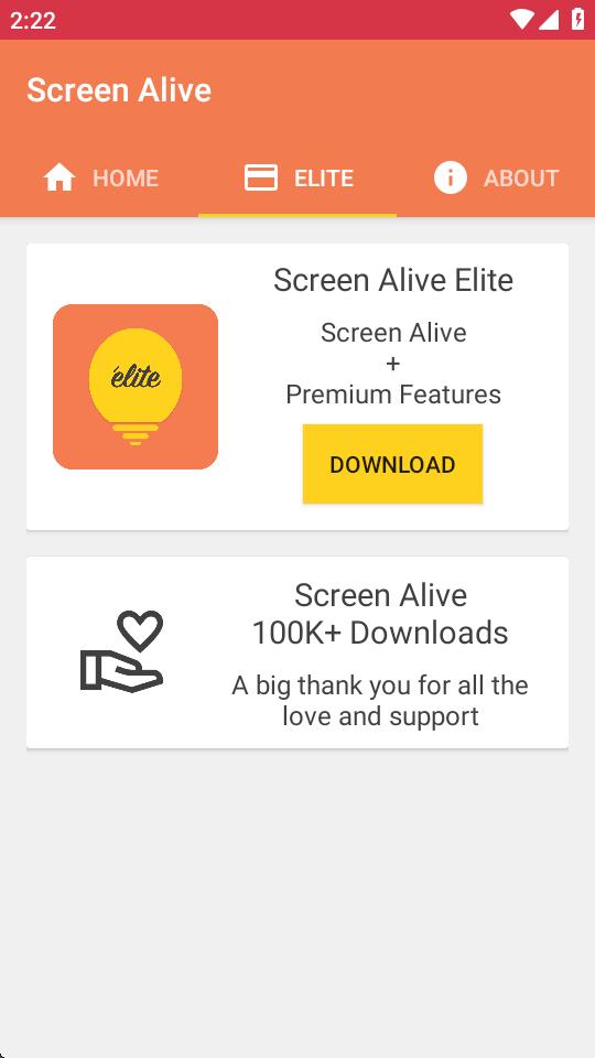 屏幕常亮助手(Screen Alive)v3.2.3 安卓官方版 v5.1.4