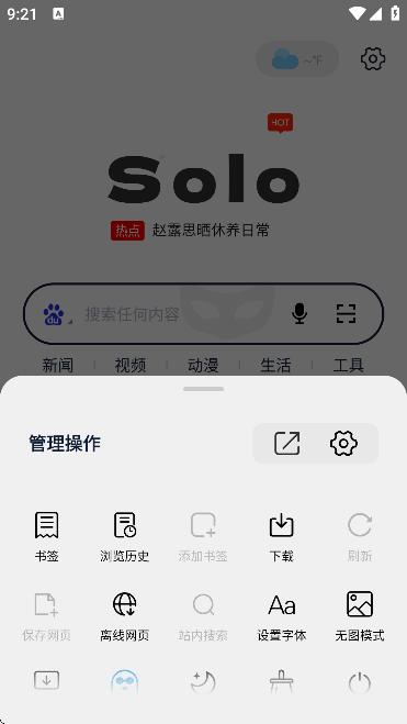 solo浏览器