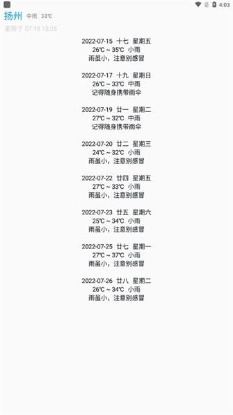 没有你的天气