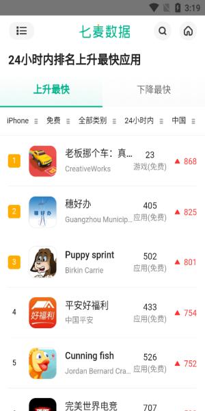 七麦数据app v4.1.3