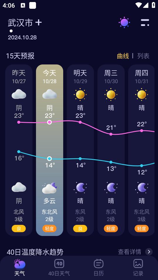 超准天气预报app最新版v1.1.1 安卓手机版 v6.1.1