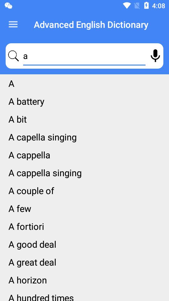 离线高级英语词典(Advanced English Dictionary)10.8 安卓专业免费版 v5.2.3