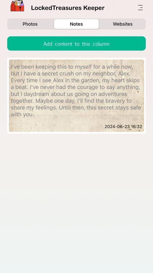 LockedTreasures Keeper