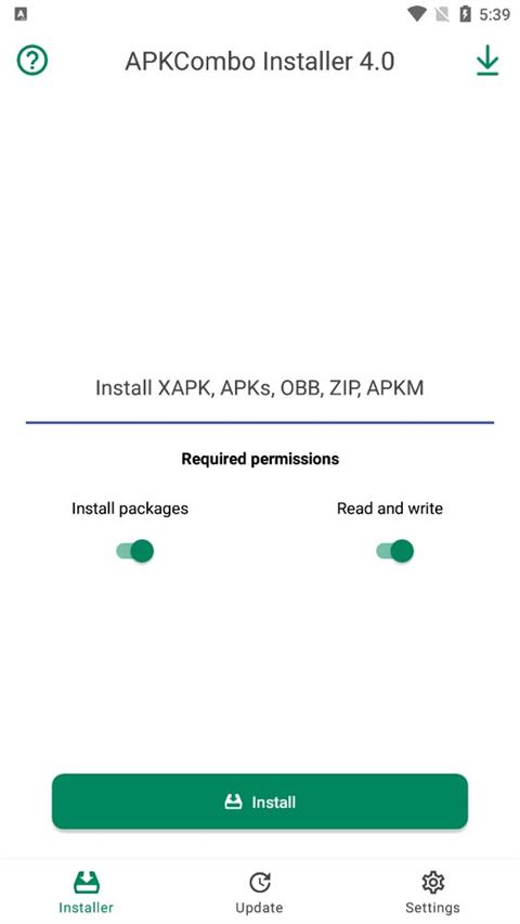 APKCombo Installer(XAPK安装工具)v4.0 安卓版 v6.0.2
