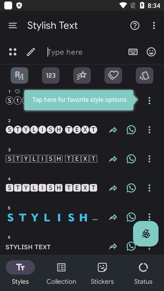 时尚字体Stylish Text apk2.6.1-gms专业最新版 v5.5.3